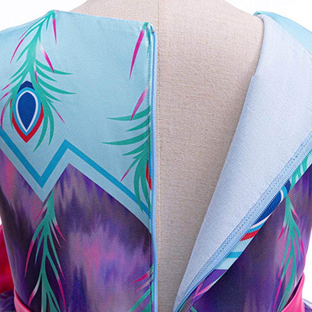 Kids Movie iwaju Princess Dress Outfit Cosplay Costumes Halloween - Ecosfun