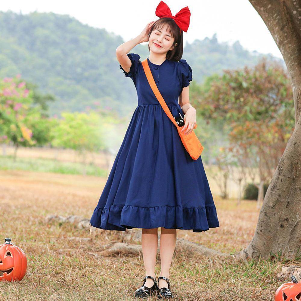Kiki's Delivery Service Kiki and Gigi cosplay costumes dress for mom and me - Ecosfun