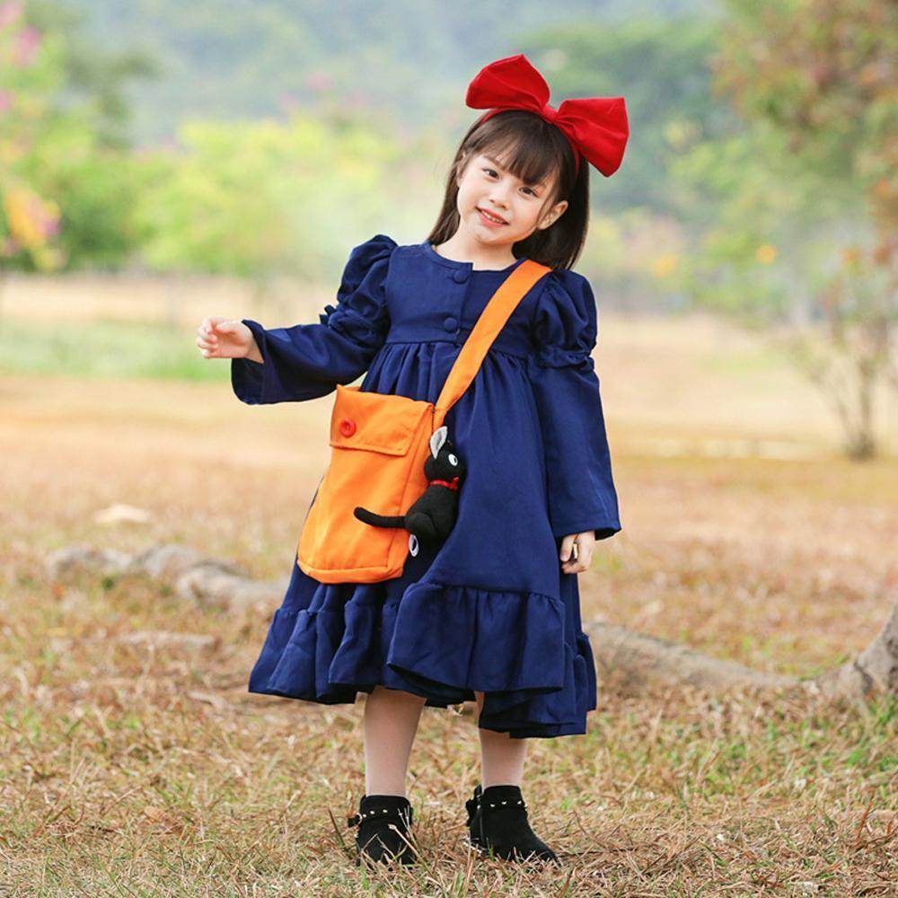 Kiki's Delivery Service Kiki and Gigi cosplay costumes dress for mom and me - Ecosfun