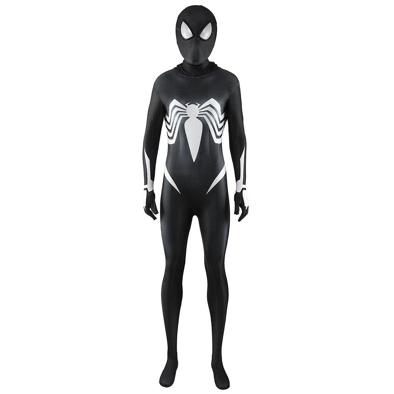 Lady Female Venom Symbiote Cosplay Costume Spider Man Halloween For Adult Kids - Ecosfun