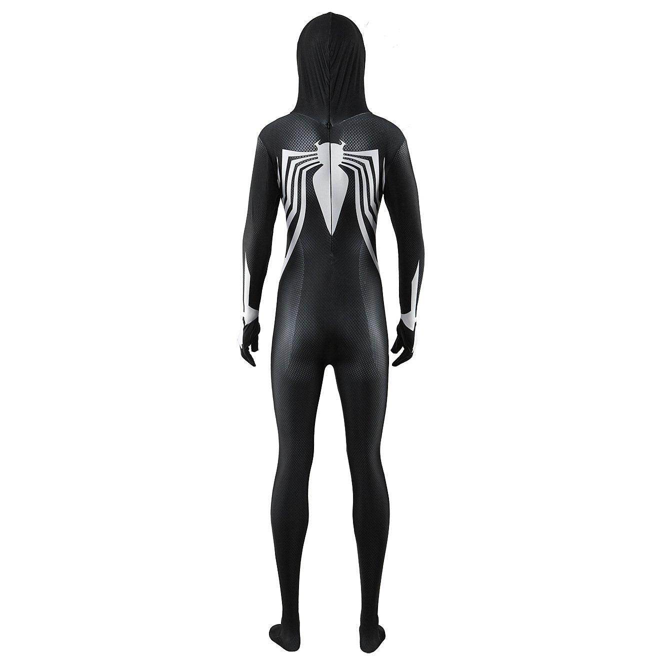 Lady Female Venom Symbiote Cosplay Costume Spider Man Halloween For Adult Kids - Ecosfun