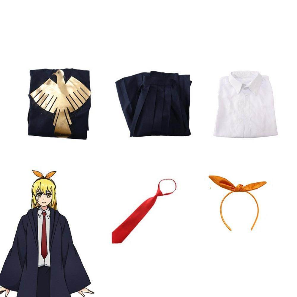 Mashle Magic and Muscles Lemon Irvine Cloak School Uniform Cosplay Costume - Ecosfun