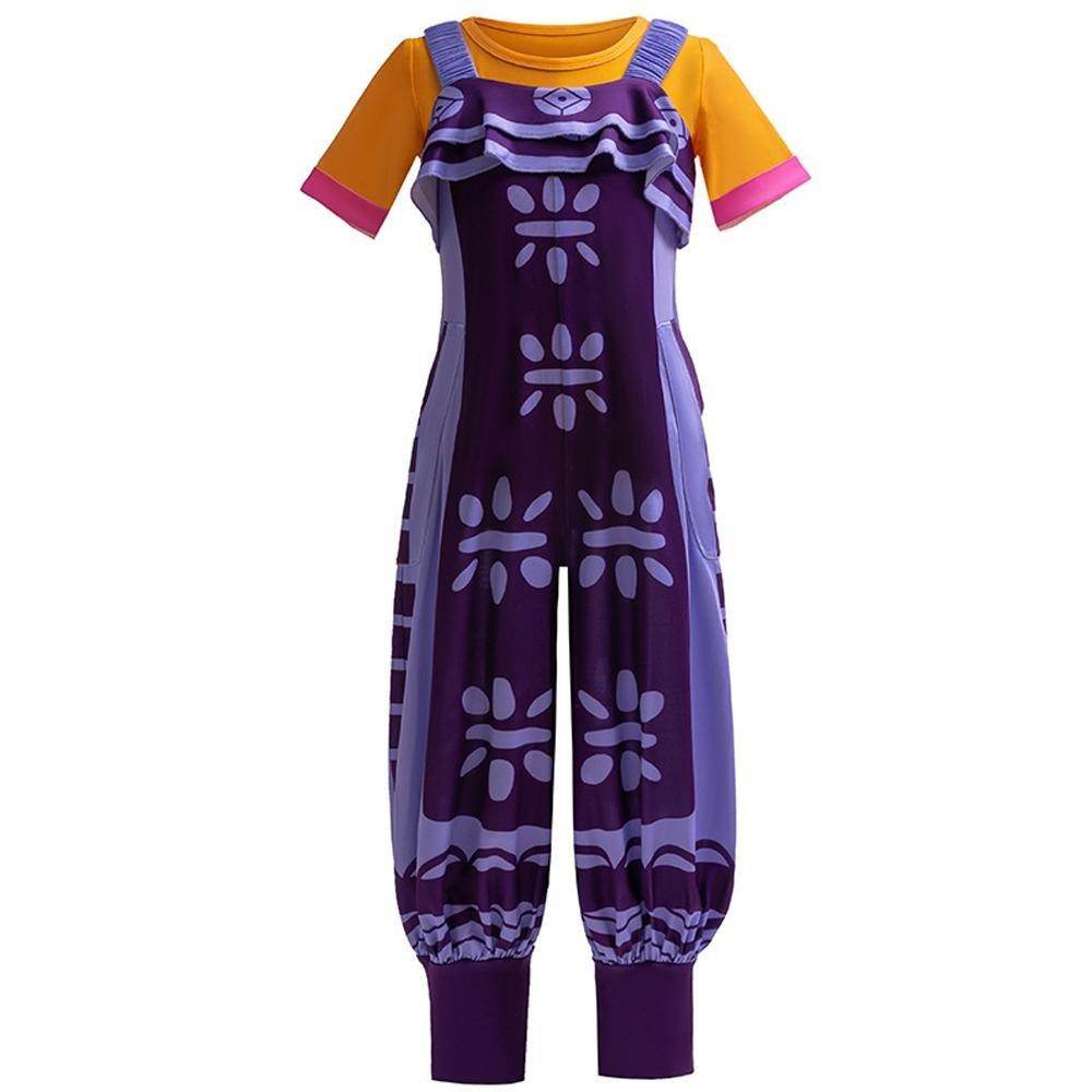 Movie iwaju Princess Cosplay Costumes Halloween Fancy Jumpsuit - Ecosfun