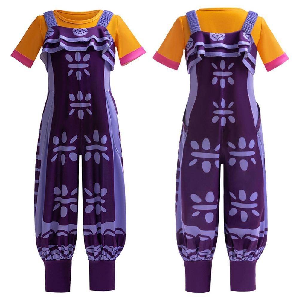 Movie iwaju Princess Cosplay Costumes Halloween Fancy Jumpsuit - Ecosfun