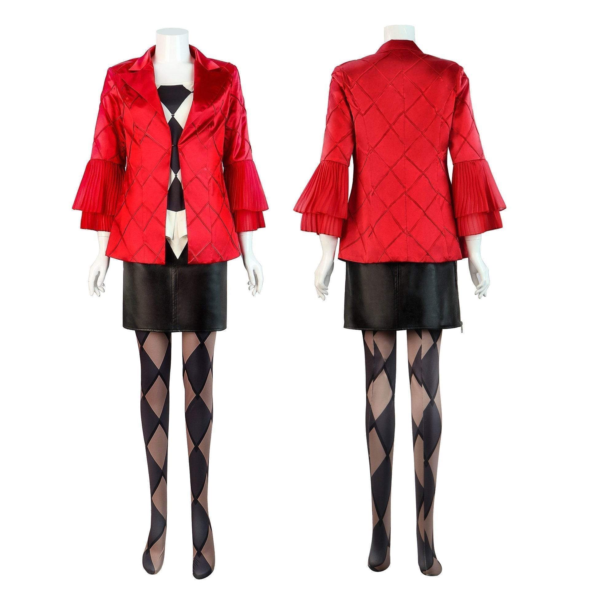 Movie Joker 2: Folie a Deux Lady gaga Harley Quinn Cosplay Costume - Ecosfun