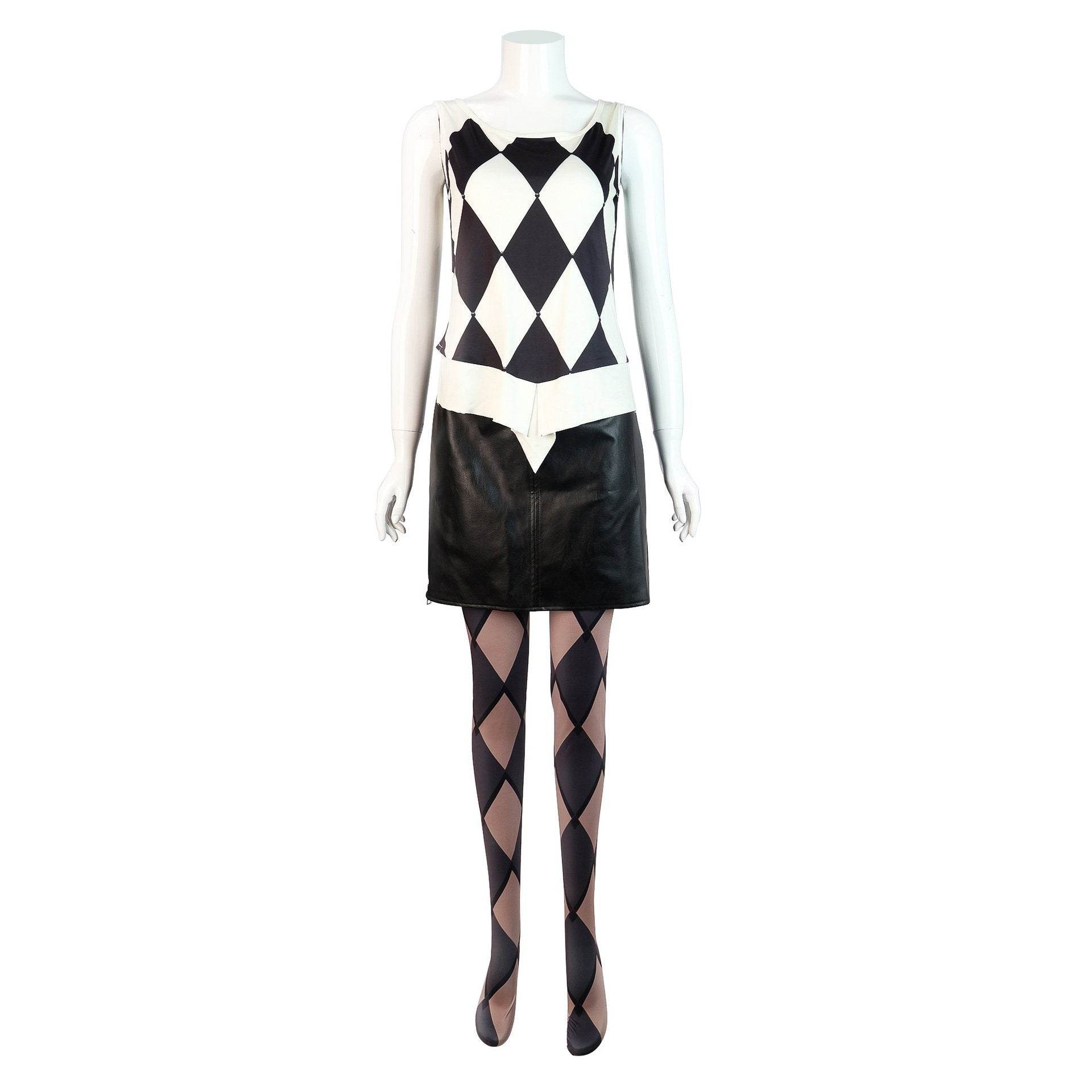 Movie Joker 2: Folie a Deux Lady gaga Harley Quinn Cosplay Costume - Ecosfun