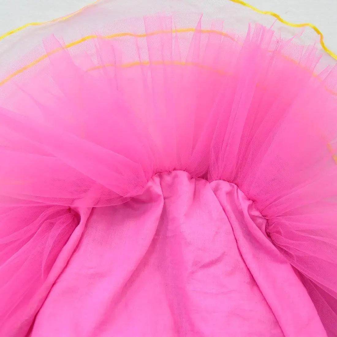 nancy Tutu Dress pink Princess Girls Birthday Party Dress Children fancy nancy Kids Unicorn Costume - Ecosfun