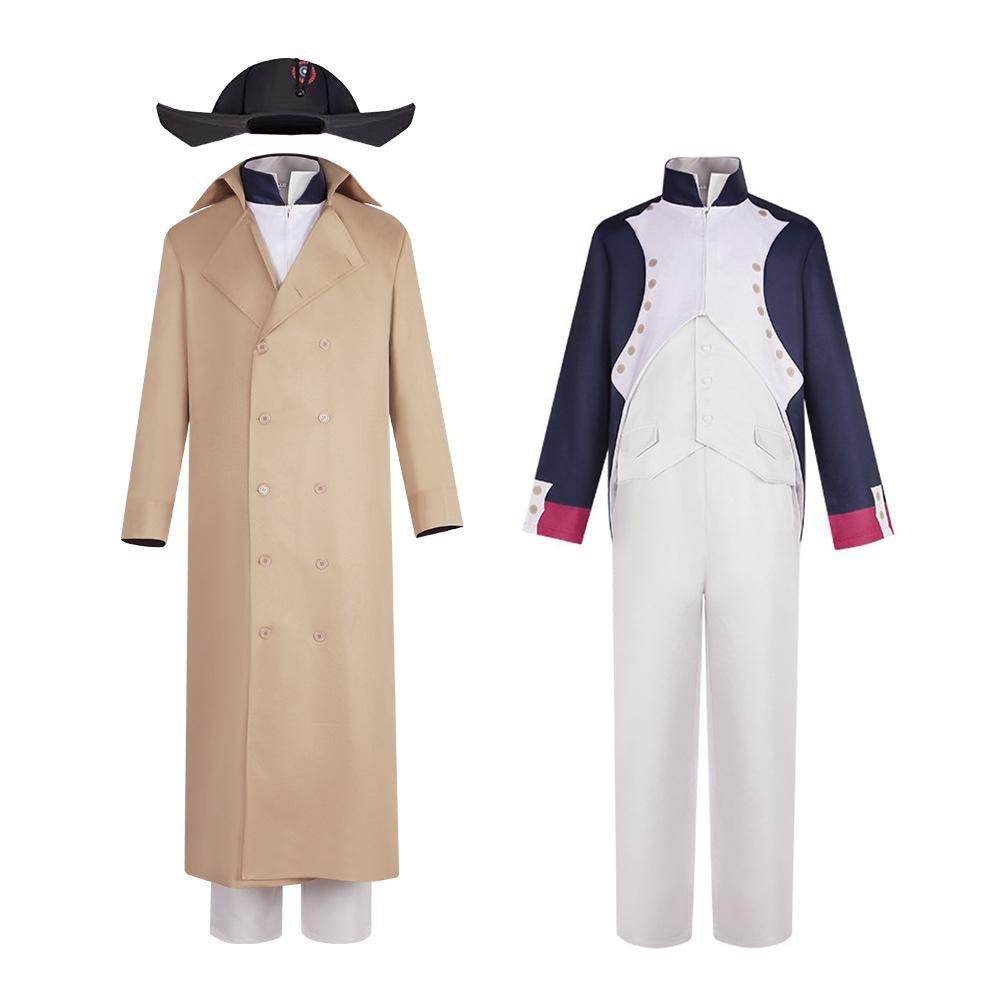 Napoleon Medieval palace retro knight uniform Adult Cosplay Costume Suit - Ecosfun