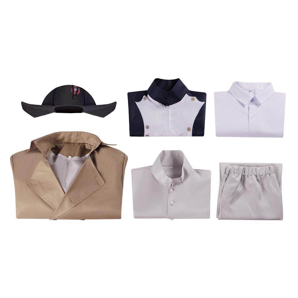 Napoleon Medieval palace retro knight uniform Adult Cosplay Costume Suit - Ecosfun