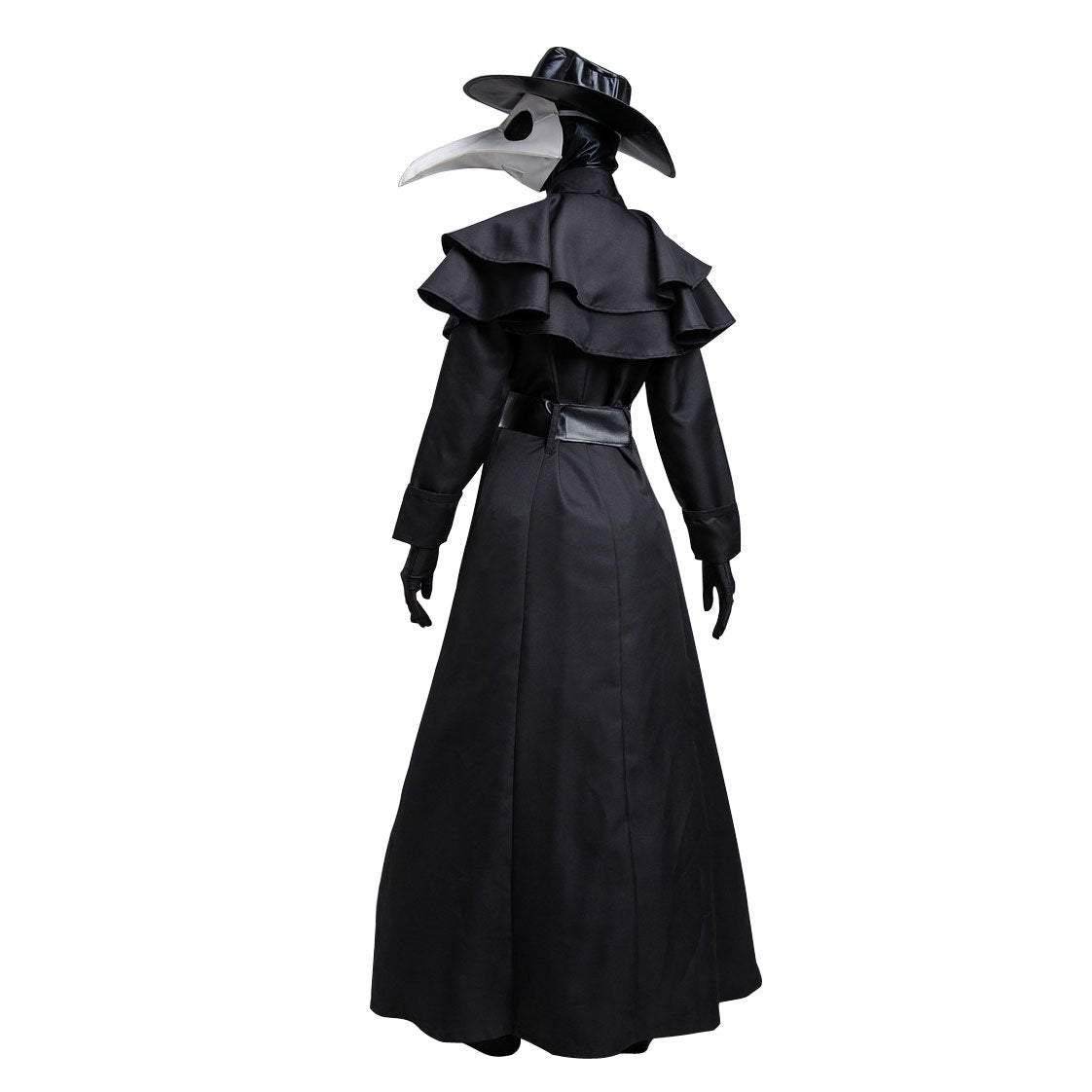 New costume plague doctor birdman long-mouth Halloween cosplay costume - Ecosfun