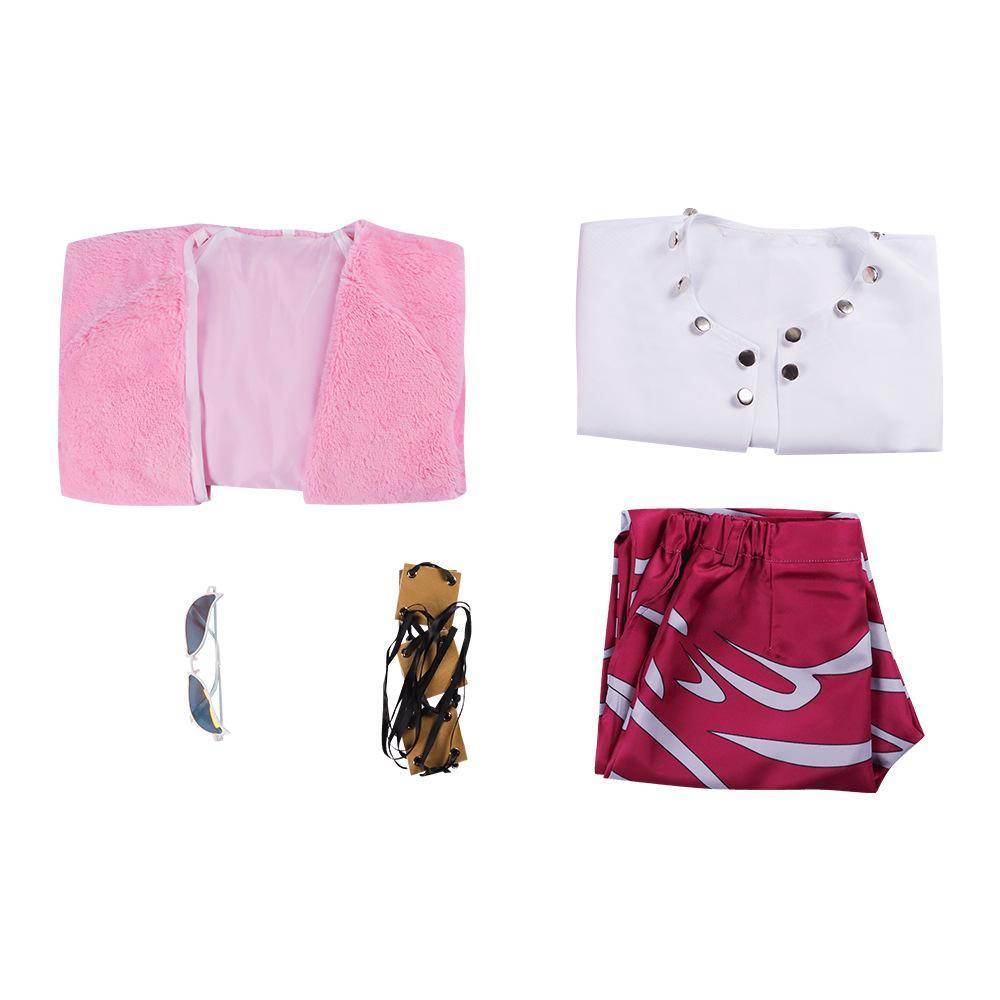 One Piece Donquixote Doflamingo Cosplay Costume Outfits Halloween Carnival Suit - Ecosfun