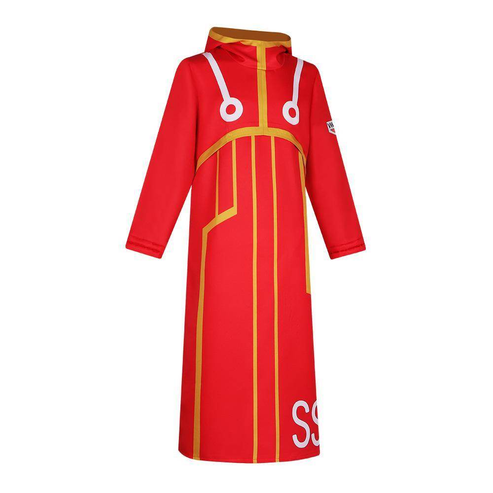 One Piece Luffy Cosplay Costume Outfits Halloween Carnival Suit - Ecosfun