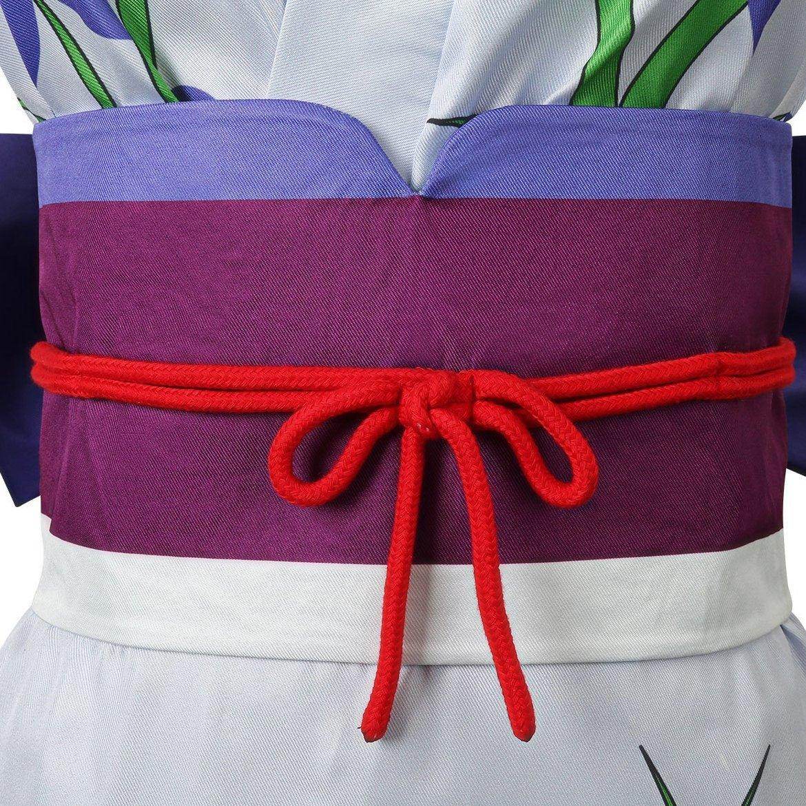 One Piece Nico Robin Costumes Japanese Anime Kimono Robe Fancy cosplay - Ecosfun