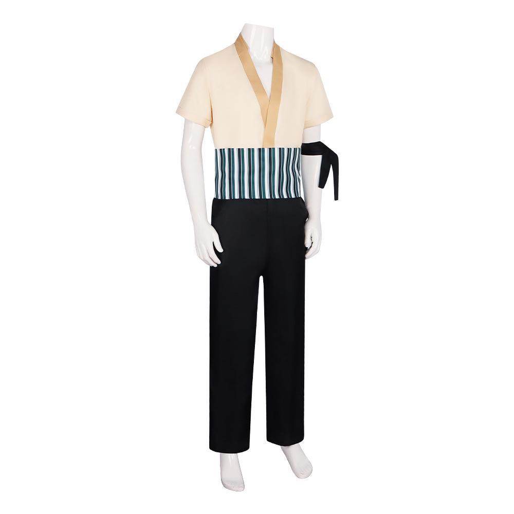 One Piece Roronoa Zoro Anime Movie version Cosplay Costume Outfits Halloween Carnival Suit - Ecosfun