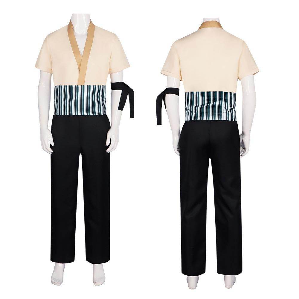 One Piece Roronoa Zoro Anime Movie version Cosplay Costume Outfits Halloween Carnival Suit - Ecosfun
