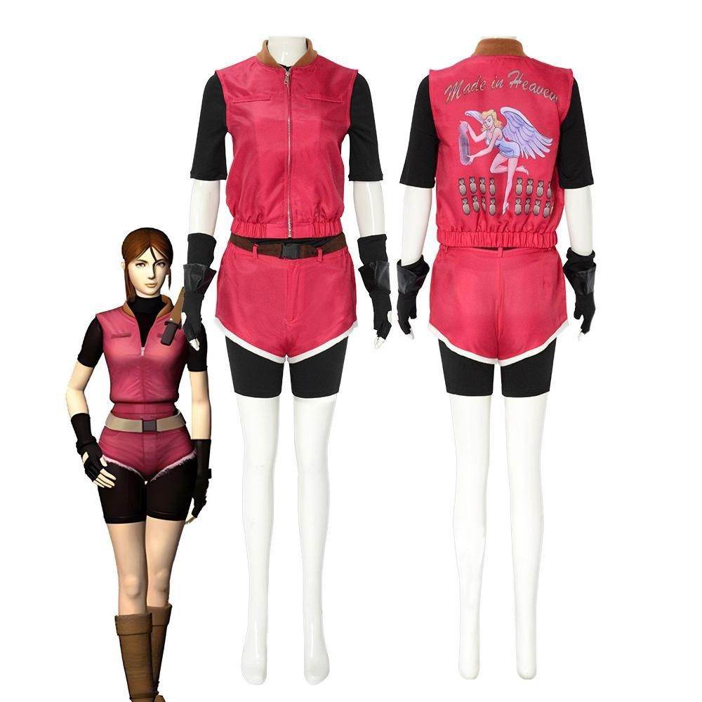 Resident Evil cosplay Claire Redfield Costume Cosplay Halloween - Ecosfun