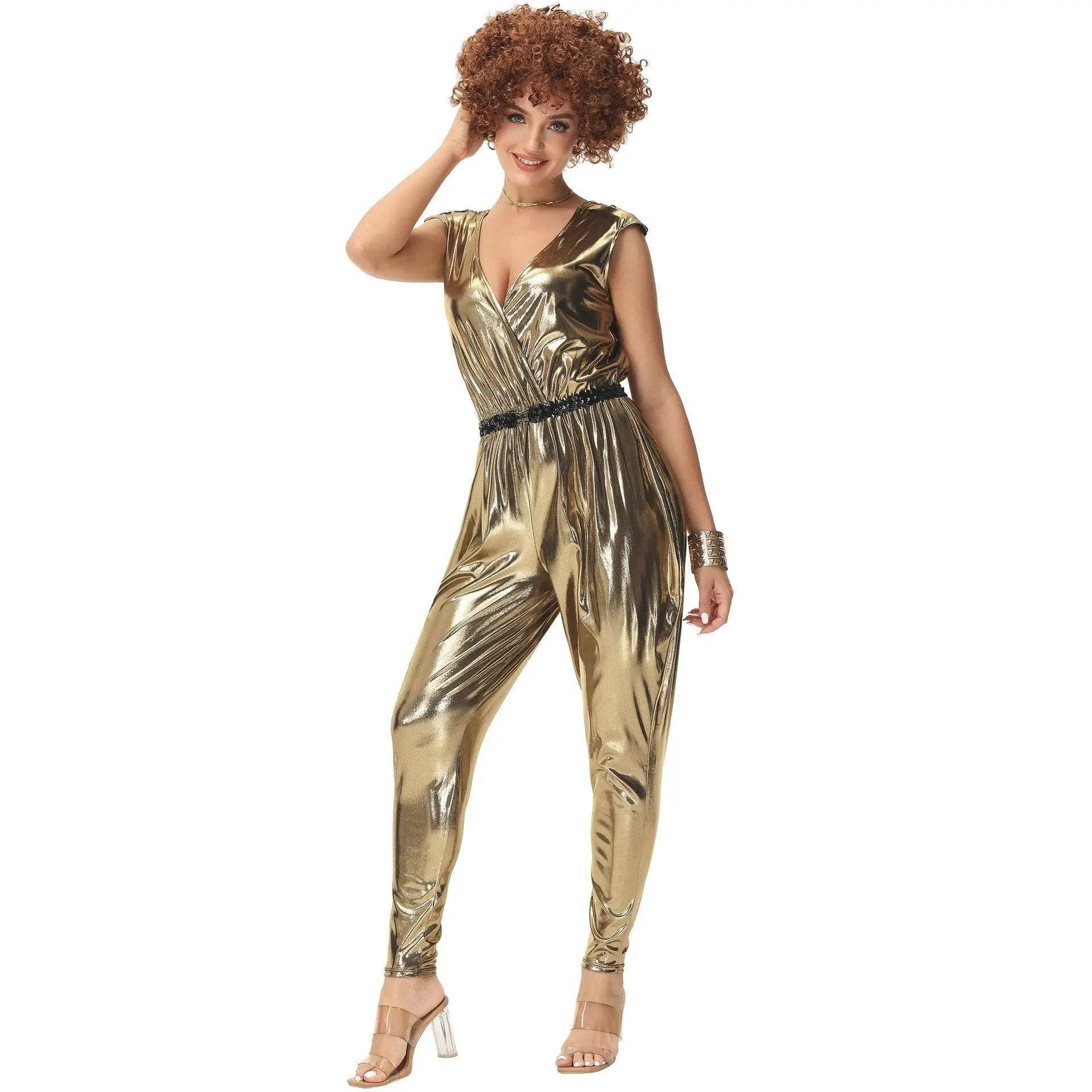 retro 80s hipster disco costumes music festival stage Carnival party - Ecosfun