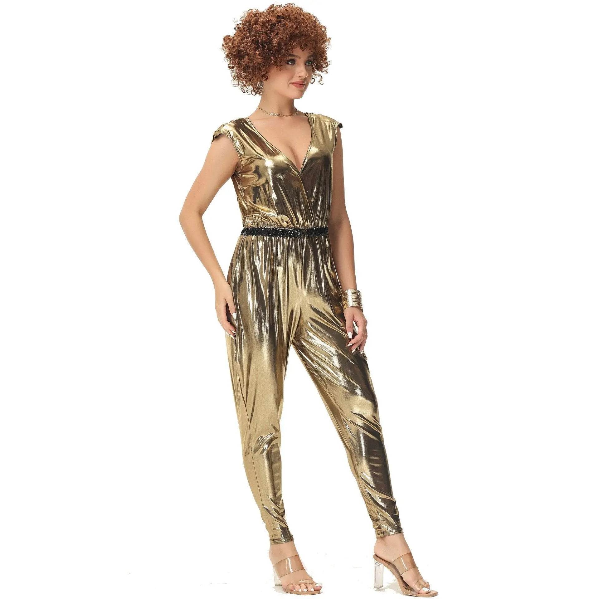 retro 80s hipster disco costumes music festival stage Carnival party - Ecosfun