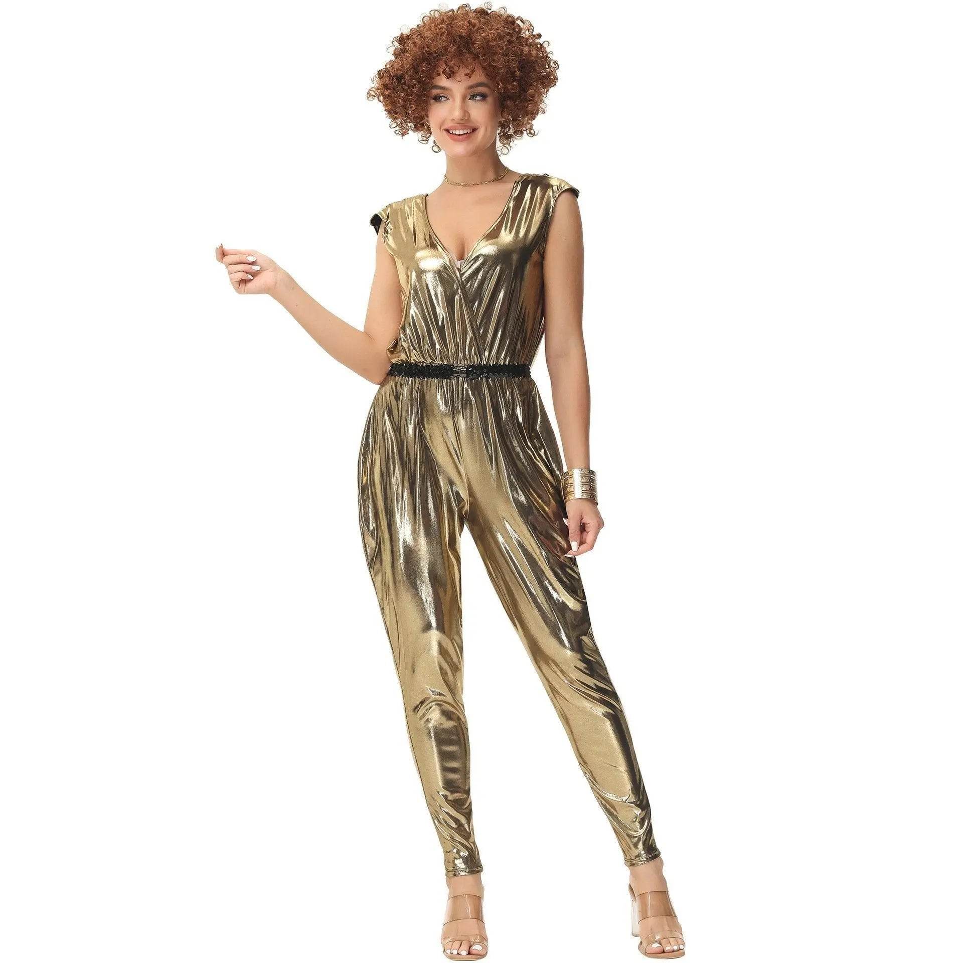 retro 80s hipster disco costumes music festival stage Carnival party - Ecosfun