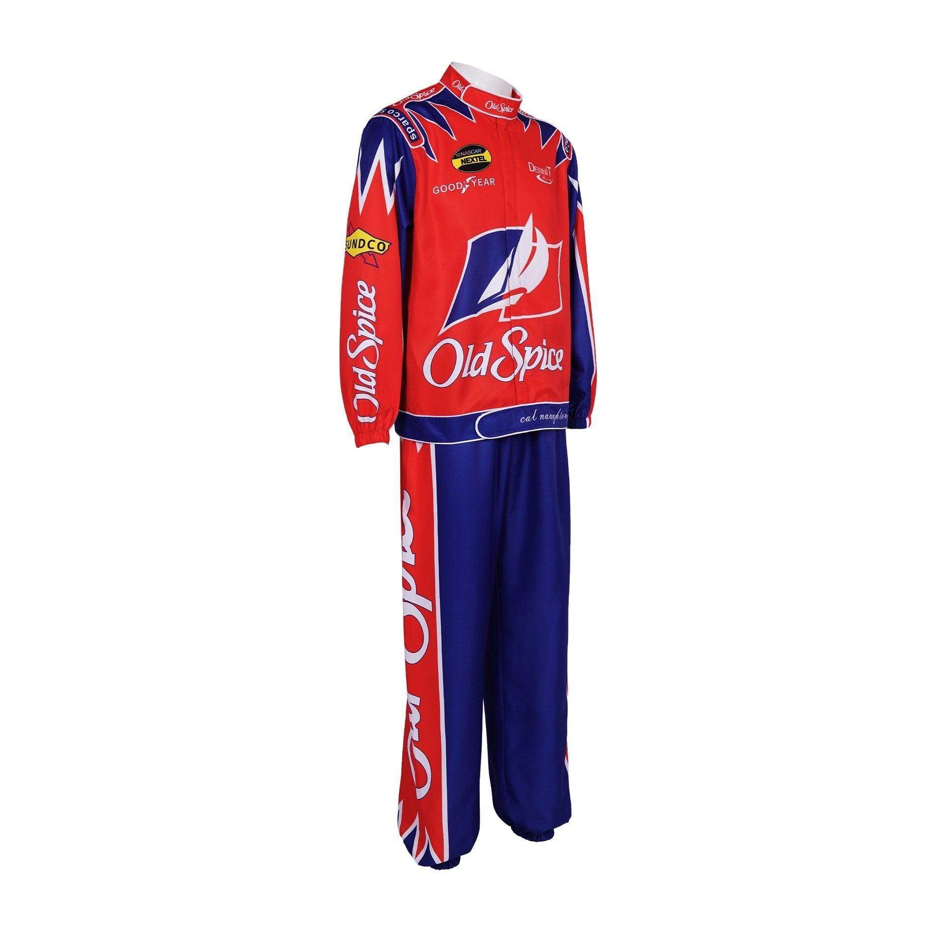 Ricky Bobby Nascar Cosplay Costume Talladega Nights Wonder Bread Racing Apparel - Ecosfun