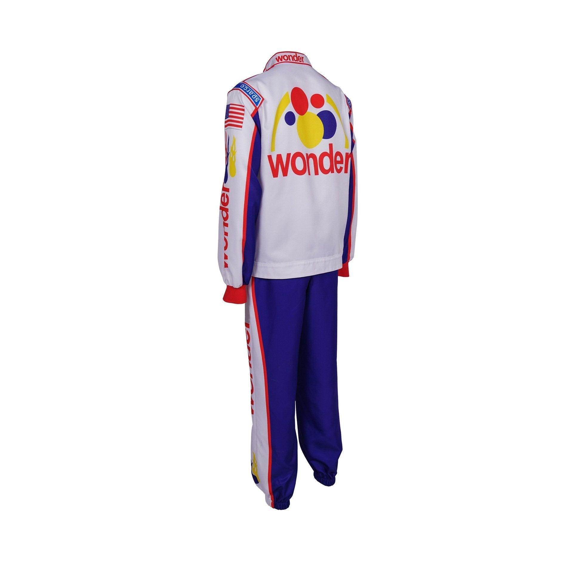 Ricky Bobby Nascar Cosplay Costume Talladega Nights Wonder Bread Racing Apparel - Ecosfun