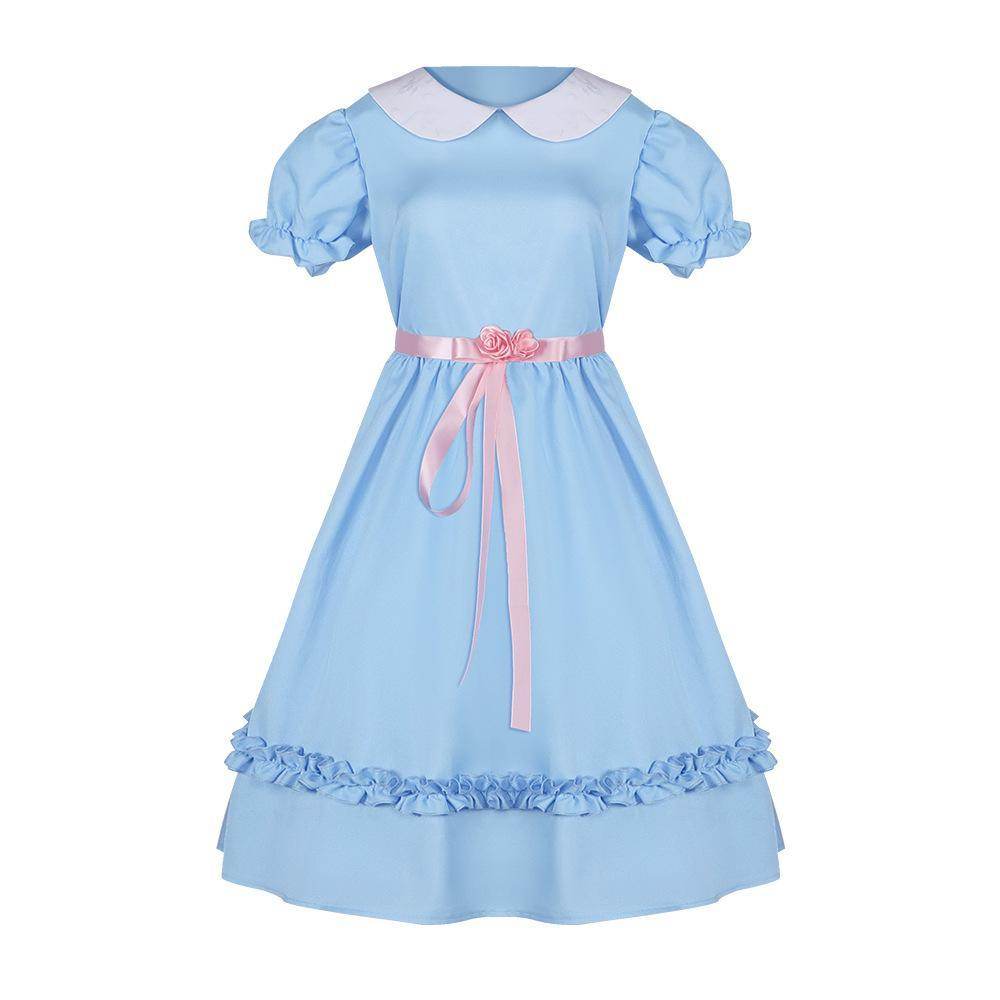 The Shining Twins Prom Dress Costume Cosplay Outfits Halloween Carnival Suit - Ecosfun